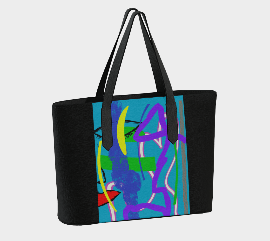 Vegan Leather Tote - Amsterdam