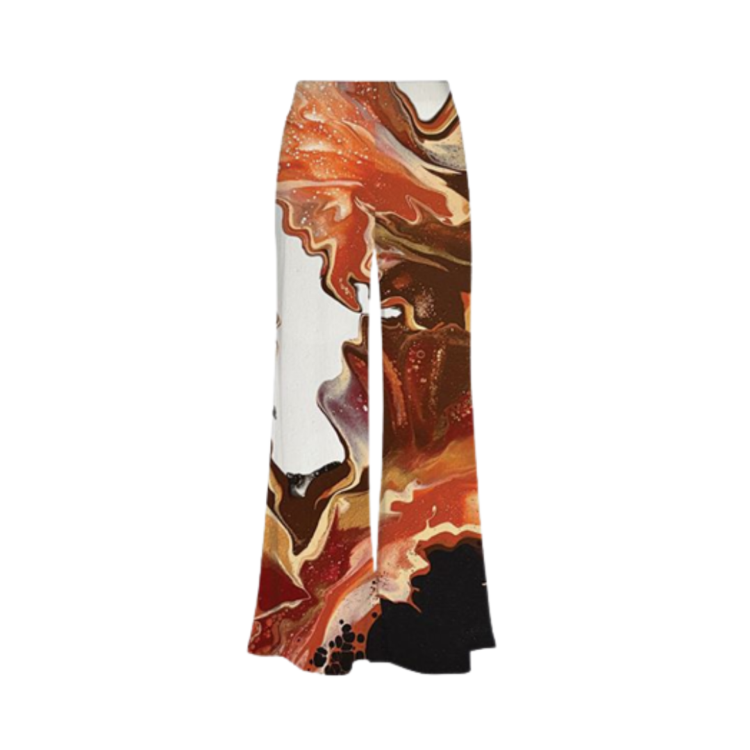 Mandy Palazzo ITY Pants - Black Flow