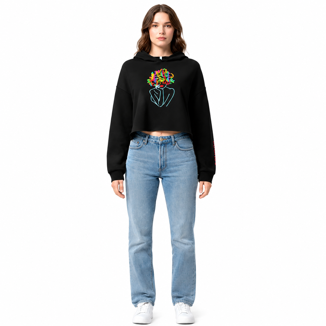 Crop Hoodie - Be a Savage