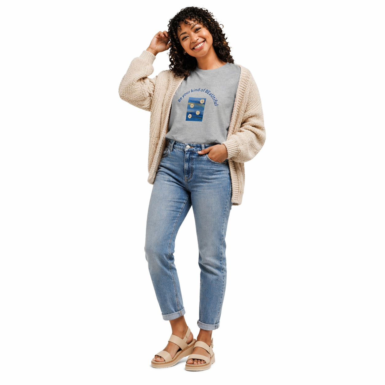 Women's Relaxed T-Shirt - Be your kind of BEaUtiful