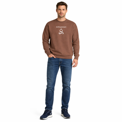Men's Sweatshirt - be the good part