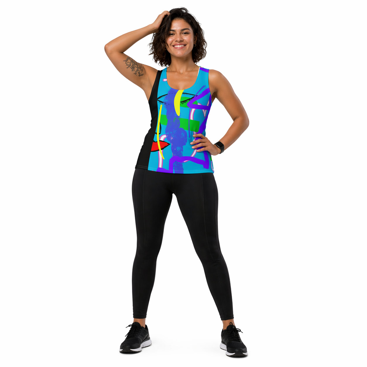 Women's cotton tank top - Amsterdam