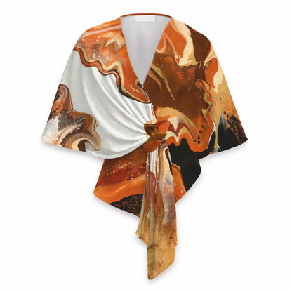 Karima Curved Wrap - Flow