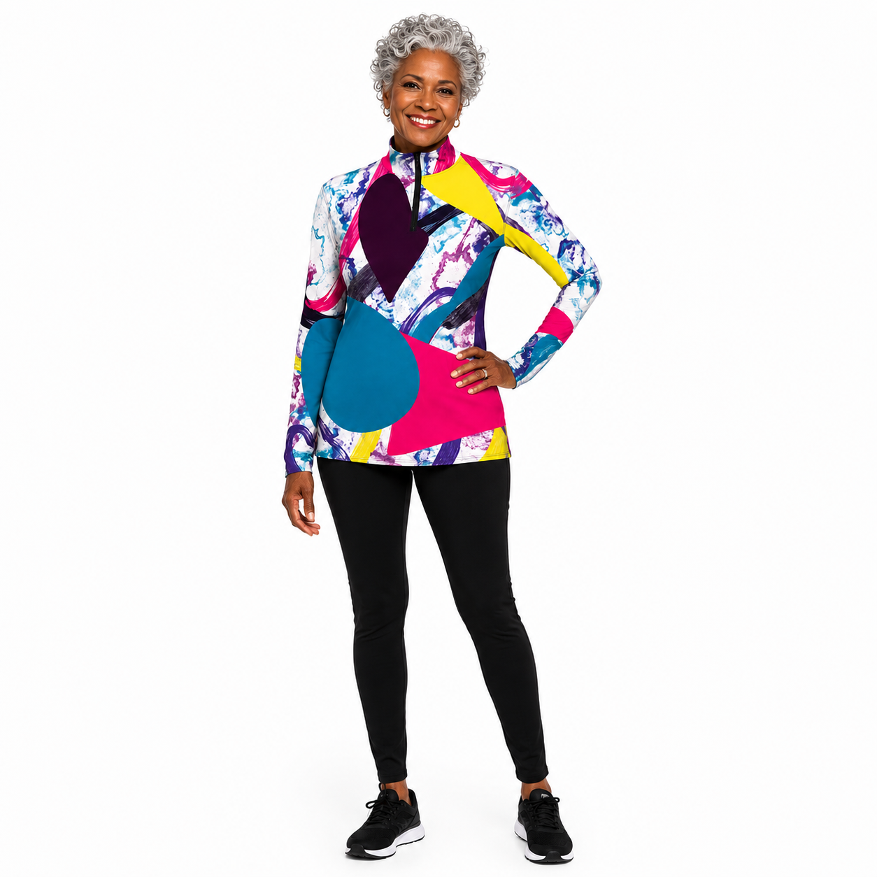 Jamie Half Zip Pull Over - Heidelberg