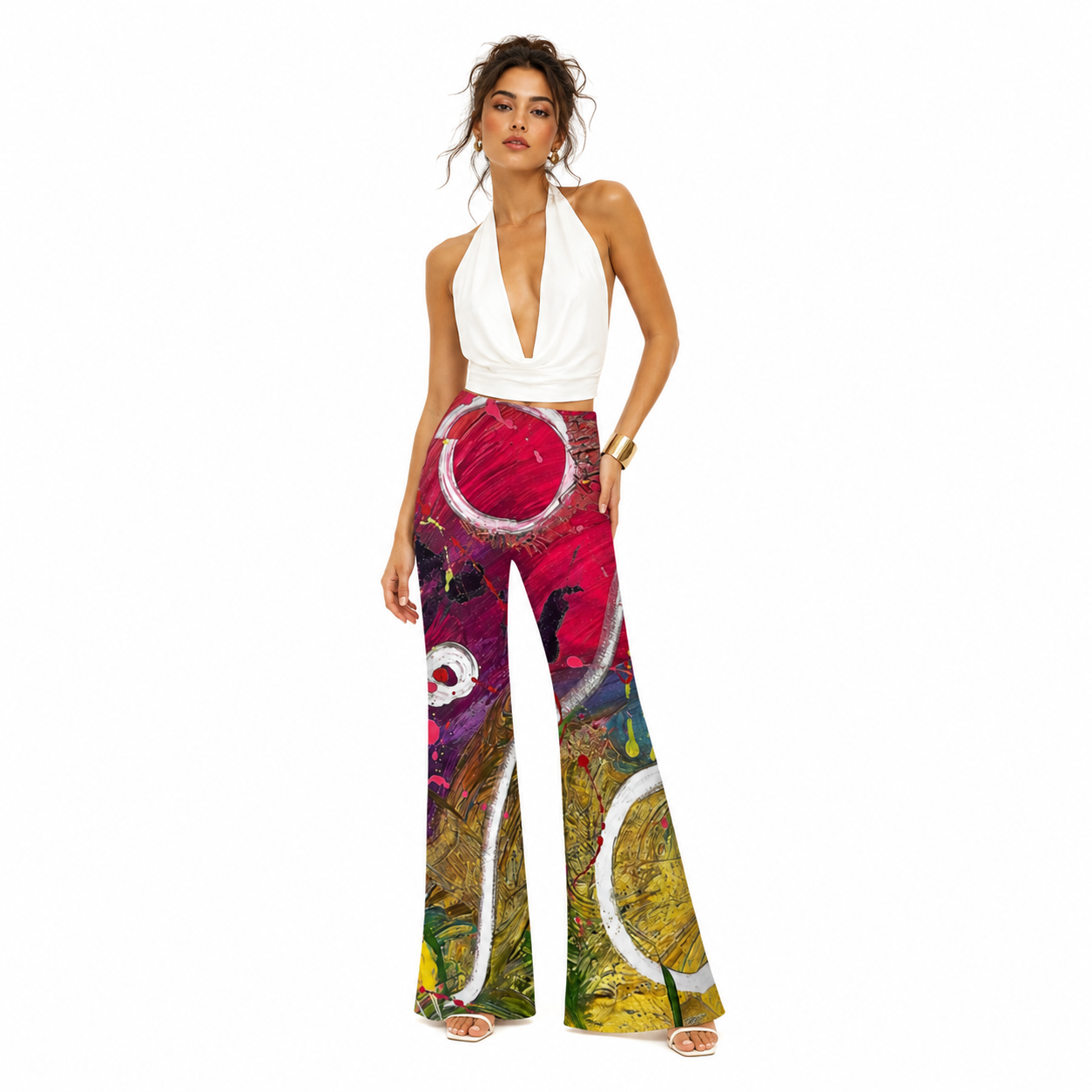 Mandy Palazzo ITY Pants - Happiness