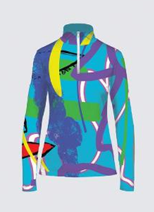 Jamie Half Zip Pull Over - Heidelberg