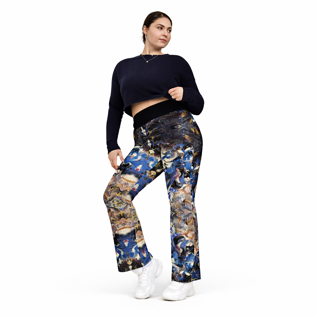 Flare leggings - Blue Haze