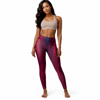Yoga Leggings - My Kind of Red
