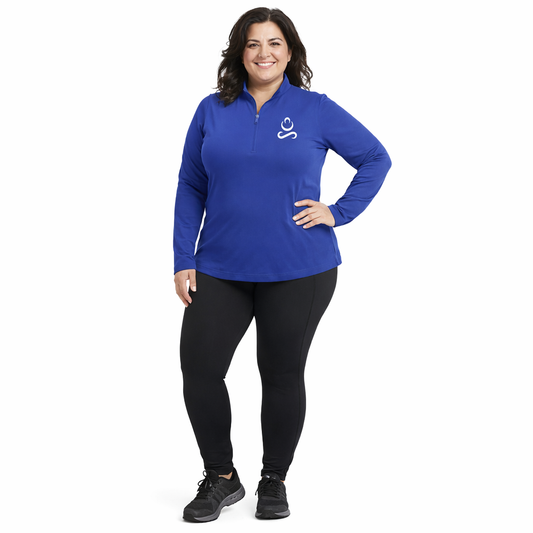 Women's Dry Zone Long Sleeve Quarter Zip - FOH