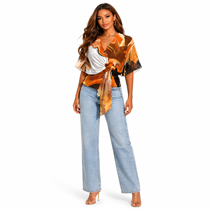 Karima Curved Wrap - Flow
