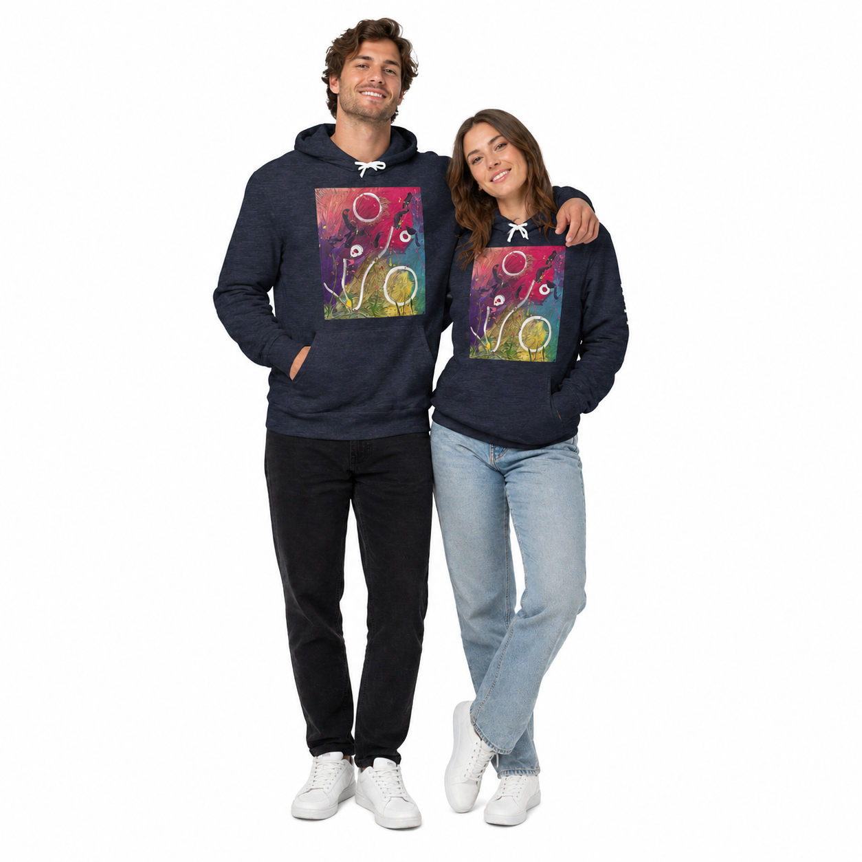 His & Hers Sper Comfy Sweatshirt - Happiness