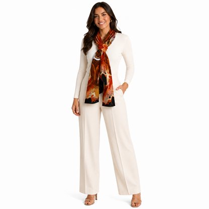 Vivienne Scarf - Black Flow