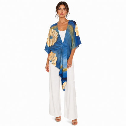 Karima Curved Wrap - Life on the Sea