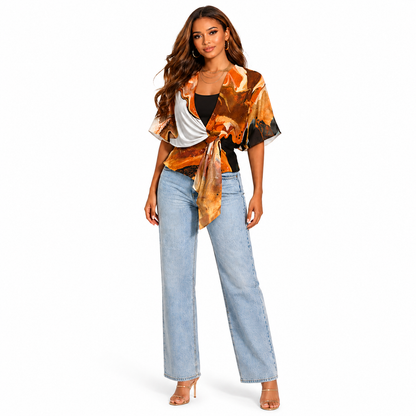 Karima Curved Wrap - Flow