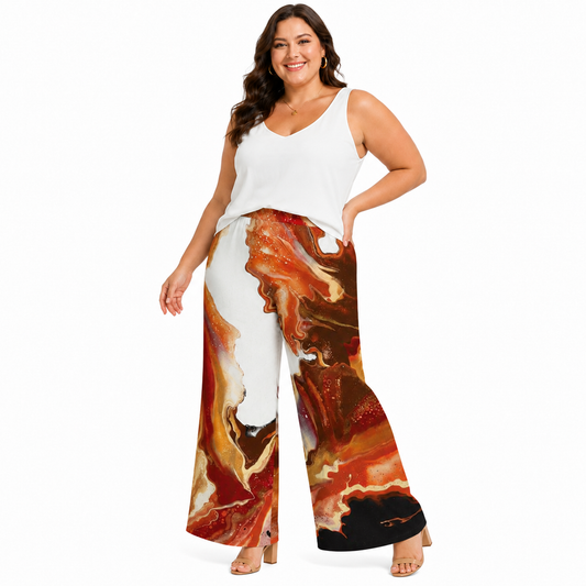 Mandy Palazzo ITY Pants - Black Flow