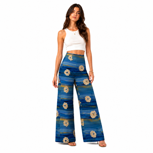 Alaina Palazzo PONTE Pants - Life on the Sea