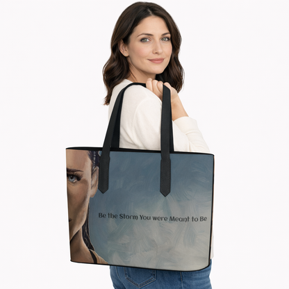 Be the Storm Vegan Leather Tote Bag