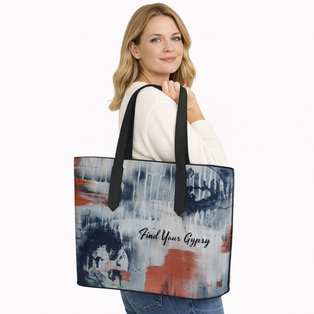 Find Your Gypsy Vegan Leather Tote Bag