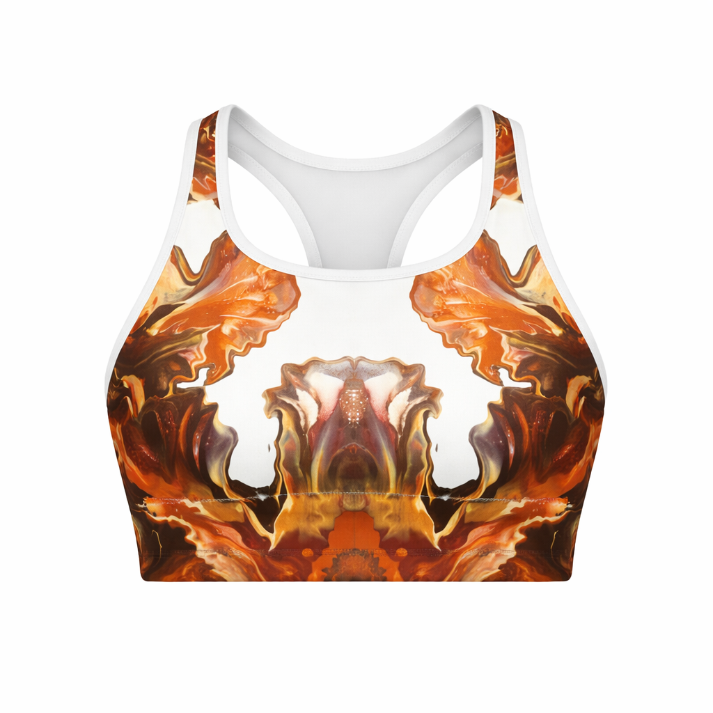 Sports bra Black Flow