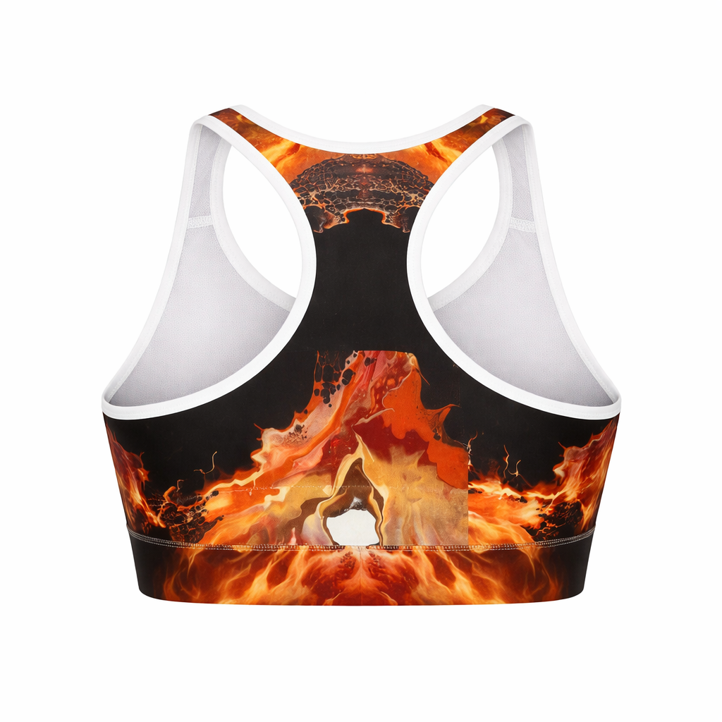Sports bra Black Flow