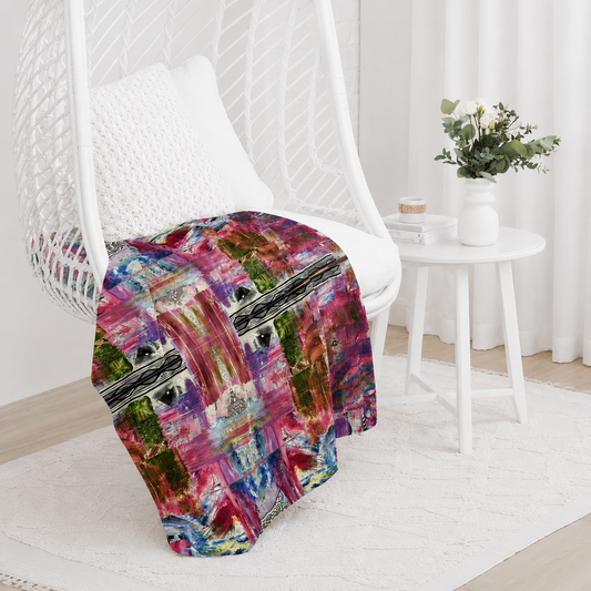 Sherpa blanket - Abstract