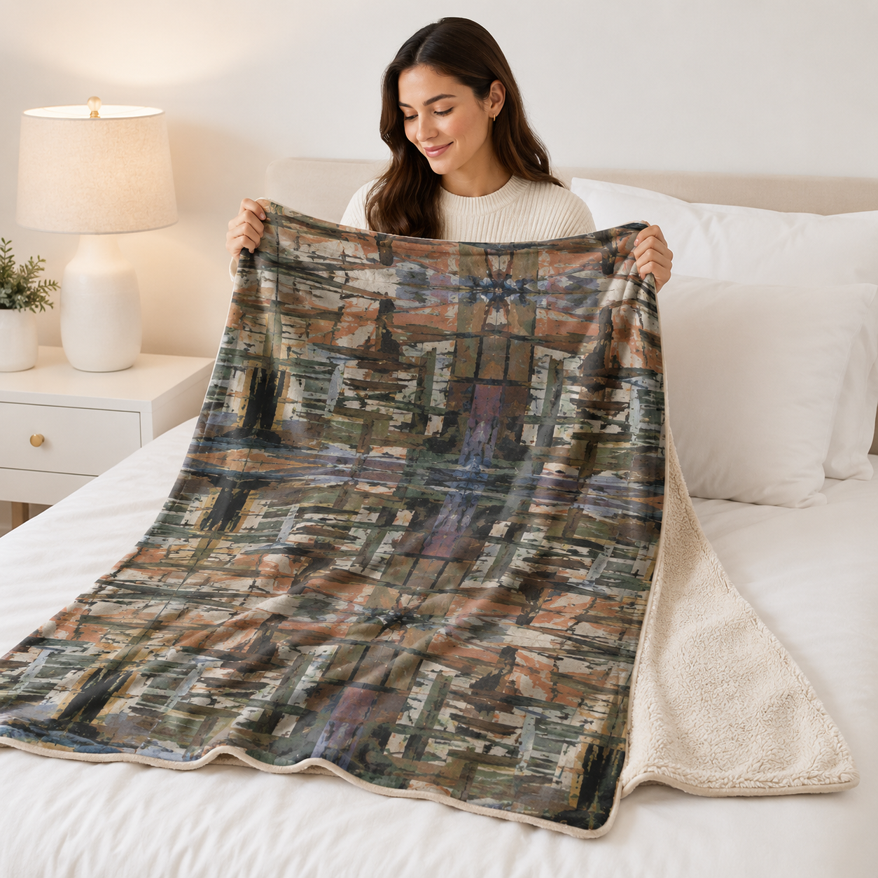 Sherpa blanket - Nature