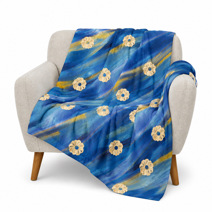 Sherpa blanket - Life in the Sea