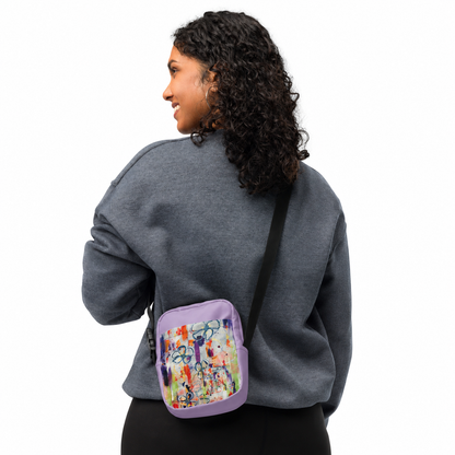 Utility crossbody bag - My Daughter's Garden