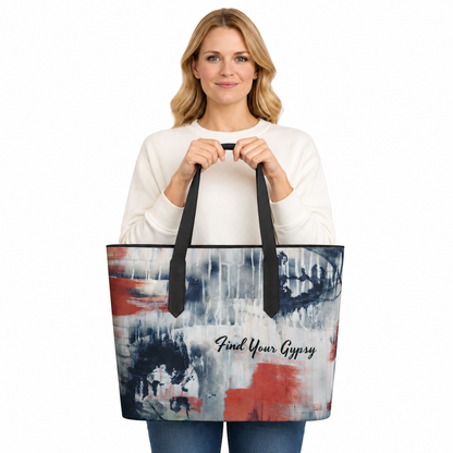 Find Your Gypsy Vegan Leather Tote Bag
