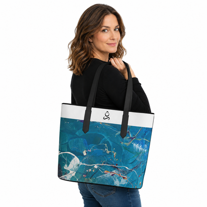 Vegan Leather Tote - The Breeze