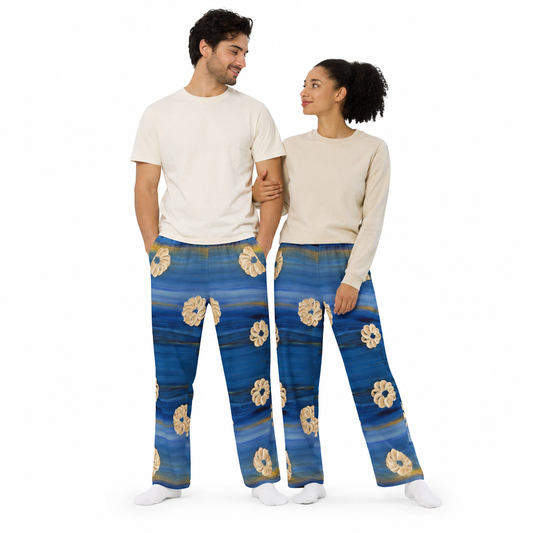 Unisex Comfy wide-leg pants - Life On The Sea