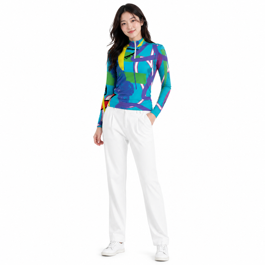 Jamie Half Zip Pull Over - Heidelberg