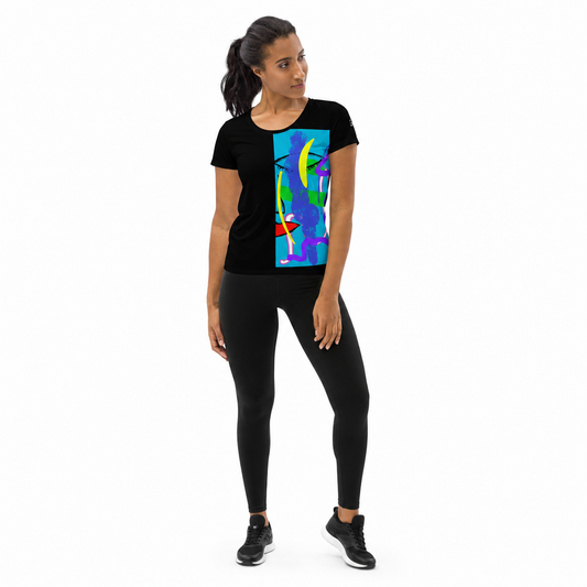 Women's athletic t-shirt - Amsterdam