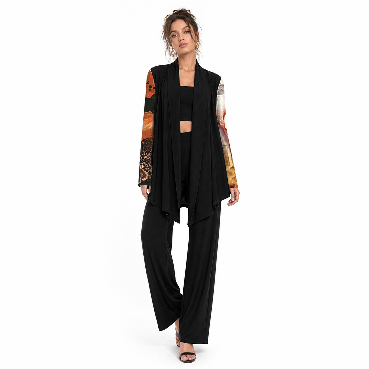 Mandy Cardigan - Black Flow
