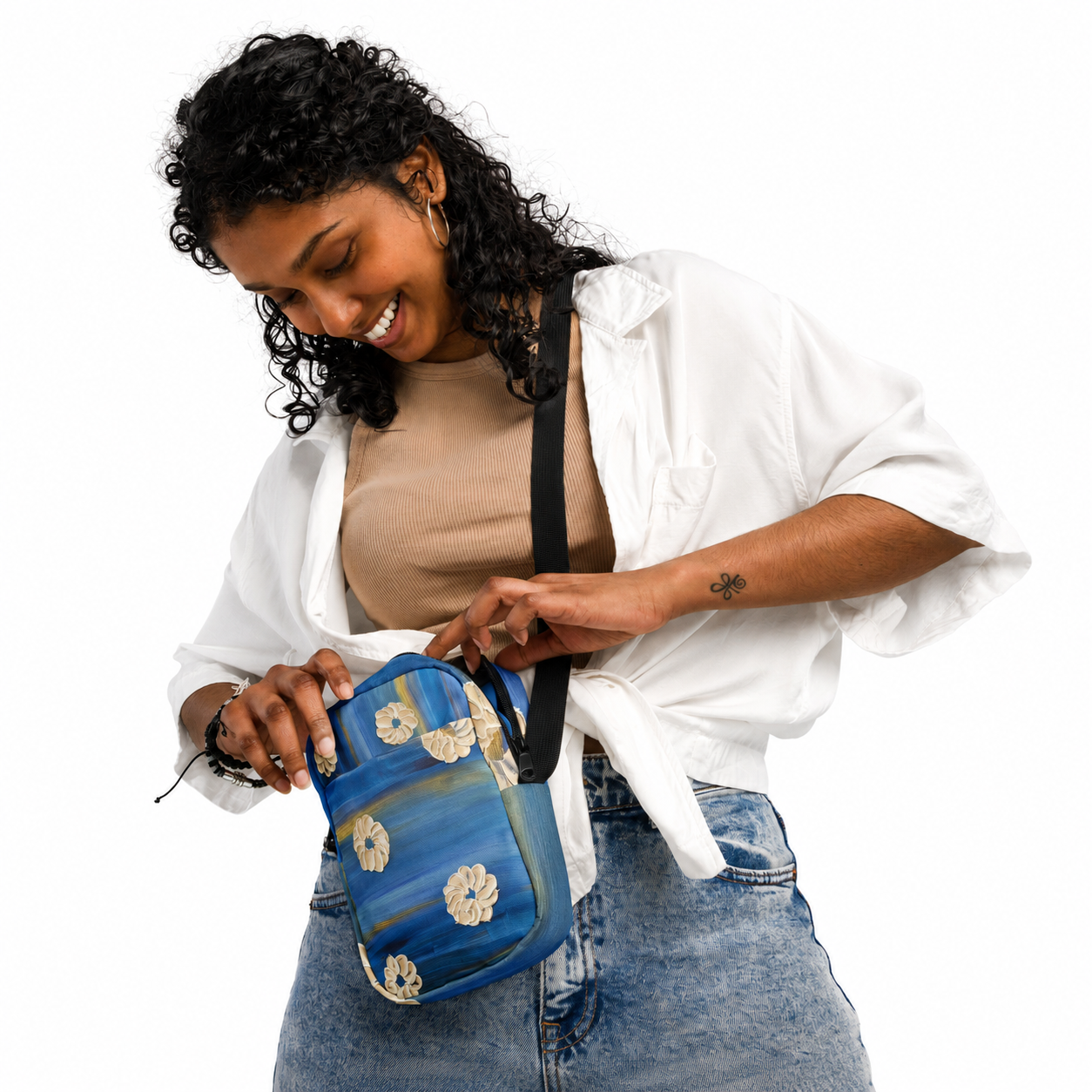 Utility crossbody bag -  Life-in-the-Sea
