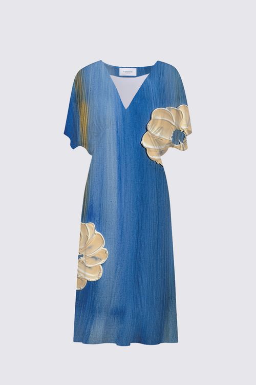 Sarah V-Neck Dress - Life on the Sea