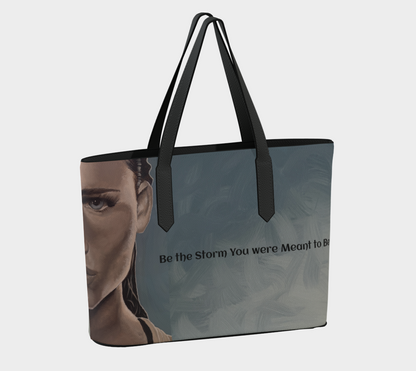 Be the Storm Vegan Leather Tote Bag