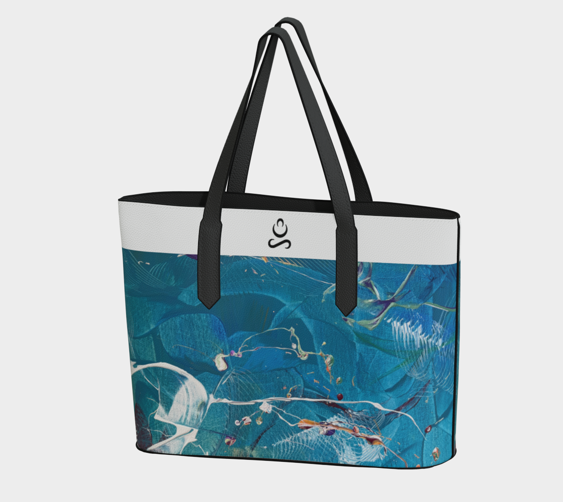 Vegan Leather Tote - The Breeze