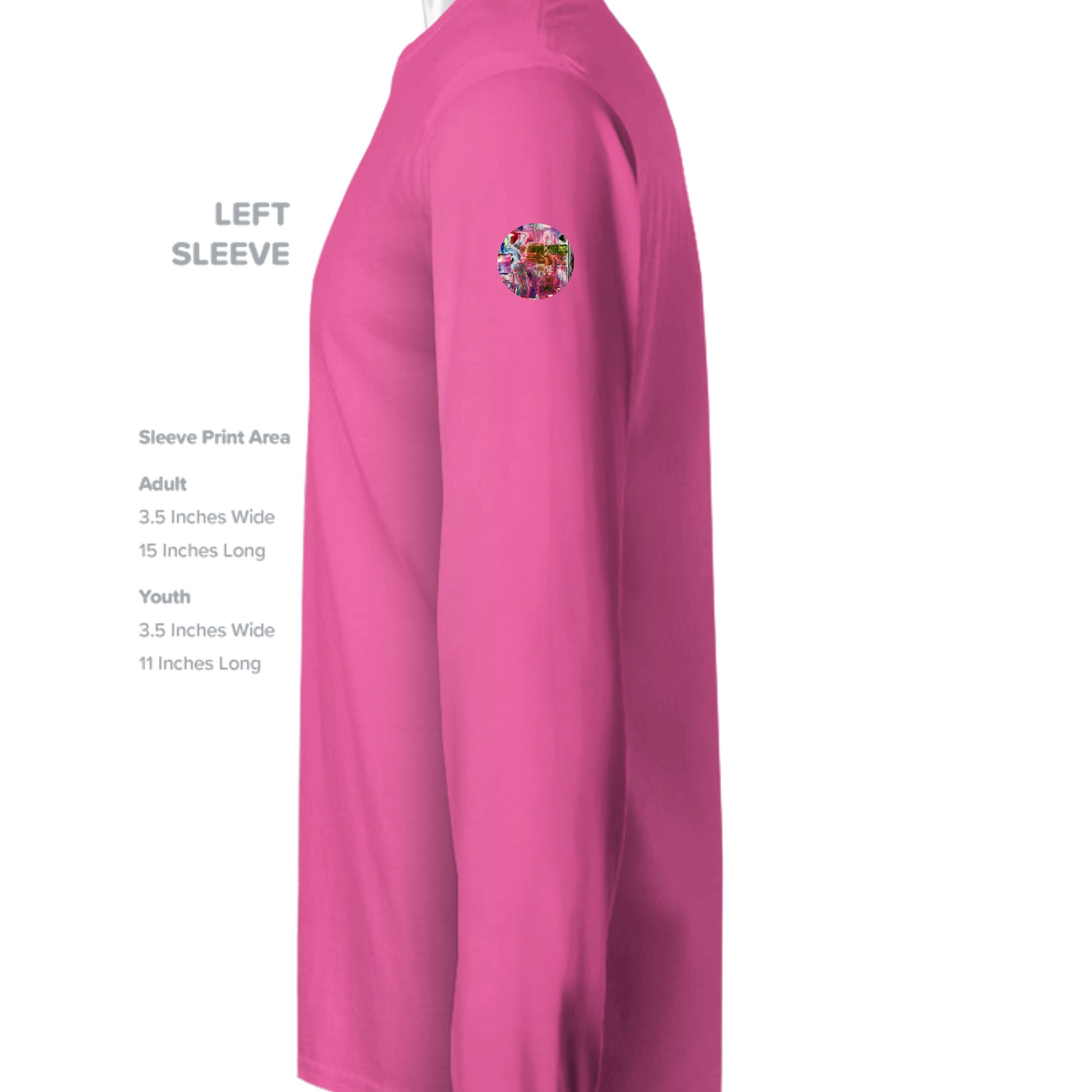 Sport Charity Pink - TT11WL - SLEEVE_LEFT